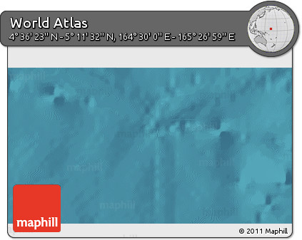Satellite 3D Map of the Area around 4° 53' 57" N, 164° 58' 29" E