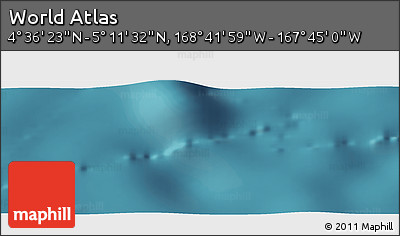 Satellite Panoramic Map of the Area around 4° 53' 57" N, 168° 13' 29" W