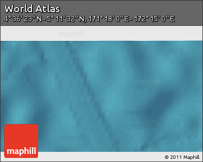 Satellite 3D Map of the Area around 4° 53' 57" N, 171° 46' 30" E