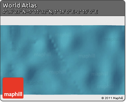 Satellite 3D Map of the Area around 4° 53' 57" N, 1° 46' 29" E