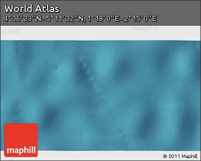 Satellite 3D Map of the Area around 4° 53' 57" N, 1° 46' 29" E
