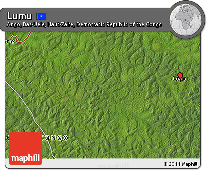 Satellite 3D Map of Lumu