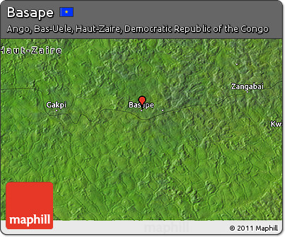 Satellite 3D Map of Basape