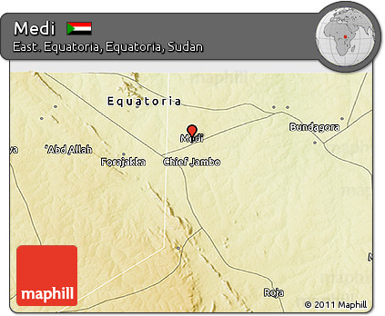 Physical 3D Map of Medi