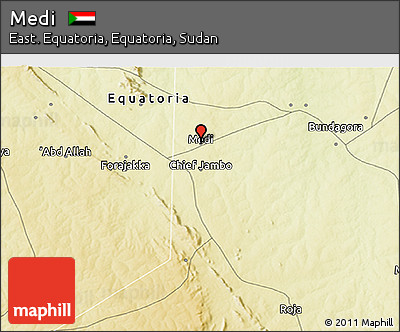 Physical 3D Map of Medi