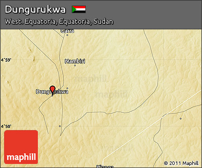 Physical Map of Dungurukwa