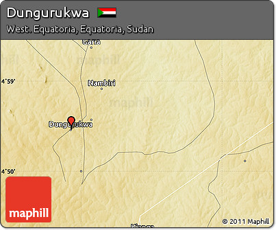 Physical Map of Dungurukwa