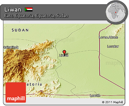 Physical Panoramic Map of Liwan