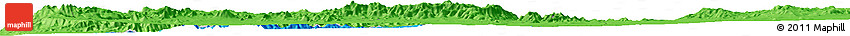 Political Horizon Map of the Area around 4° 53' 57" N, 37° 28' 30" E