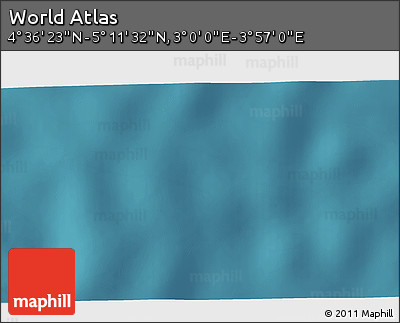 Satellite 3D Map of the Area around 4° 53' 57" N, 3° 28' 30" E