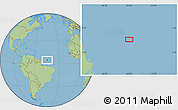 Savanna Style Location Map of the area around 4° 53' 57" N, 44° 58' 30" W