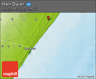 Physical Map of Hen Daier