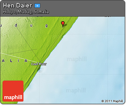Physical Map of Hen Daier