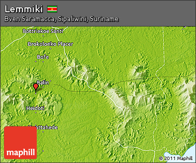 Physical 3D Map of Lemmiki