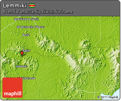 Physical 3D Map of Lemmiki