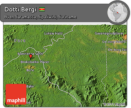 Satellite 3D Map of Dotti Bergi