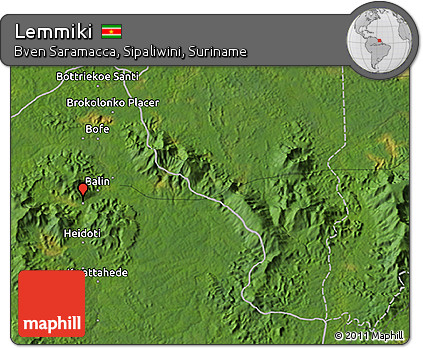 Satellite 3D Map of Lemmiki
