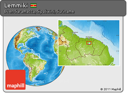 Physical Location Map of Lemmiki