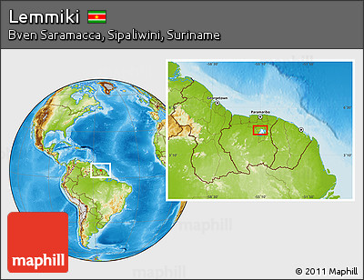 Physical Location Map of Lemmiki