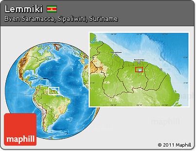 Physical Location Map of Lemmiki