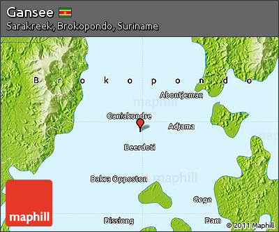 Physical Map of Gansee