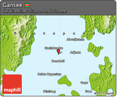 Physical Map of Gansee