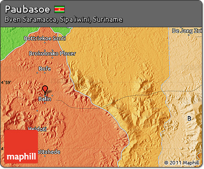 Political Map of Paubasoe