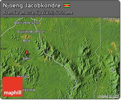 Satellite Map of Njoeng Jacobkondre