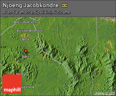 Satellite Map of Njoeng Jacobkondre