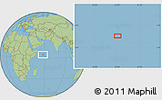 Savanna Style Location Map of the area around 4° 53' 57" N, 57° 52' 30" E