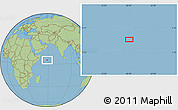Savanna Style Location Map of the area around 4° 53' 57" N, 58° 43' 30" E