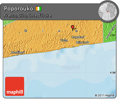 Political Map of Poporouko