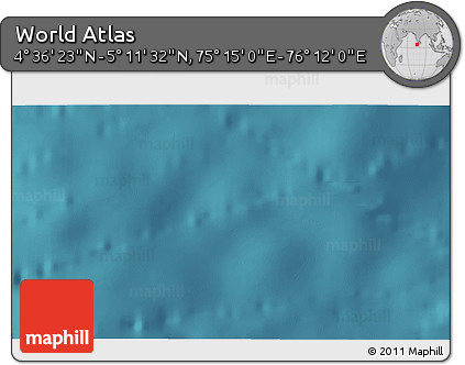 Satellite 3D Map of the Area around 4° 53' 57" N, 75° 43' 29" E