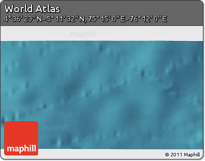 Satellite 3D Map of the Area around 4° 53' 57" N, 75° 43' 29" E
