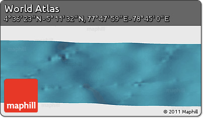 Satellite Panoramic Map of the Area around 4° 53' 57" N, 78° 16' 30" E