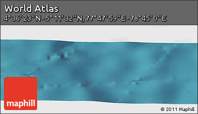 Satellite Panoramic Map of the Area around 4° 53' 57" N, 78° 16' 30" E