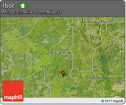 Satellite 3D Map of Ibot