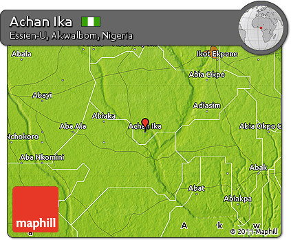 Physical Map of Achan Ika