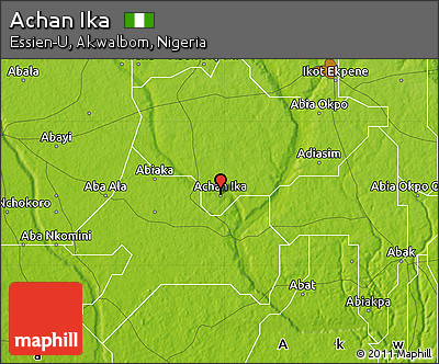 Physical Map of Achan Ika