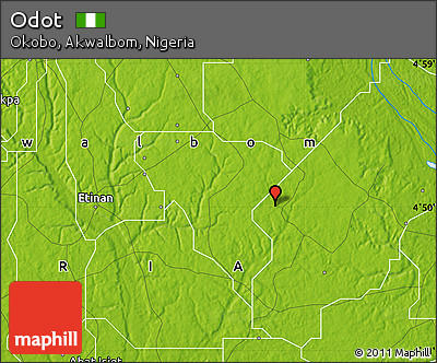 Physical Map of Odot