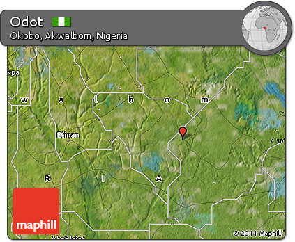 Satellite Map of Odot