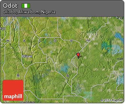 Satellite Map of Odot