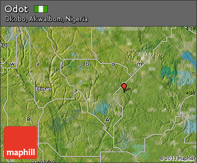 Satellite Map of Odot