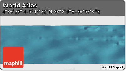 Satellite Panoramic Map of the Area around 4° 53' 57" N, 88° 28' 29" E