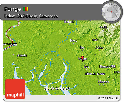 Physical 3D Map of Funge