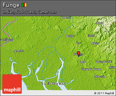 Physical 3D Map of Funge