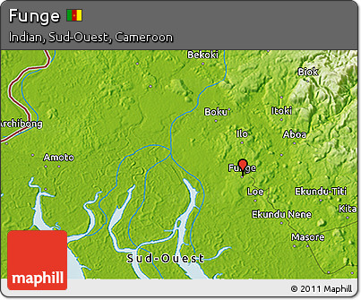 Physical 3D Map of Funge