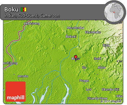 Physical Map of Boku