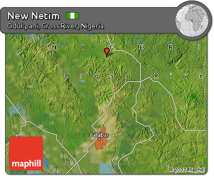 Satellite Map of New Netim