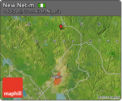 Satellite Map of New Netim